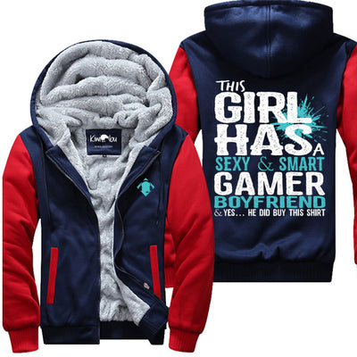 This Girl Has A Sexy and Smart Gamer - Jacket - KiwiLou