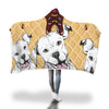 Cool Love Pitbull Hooded Blanket