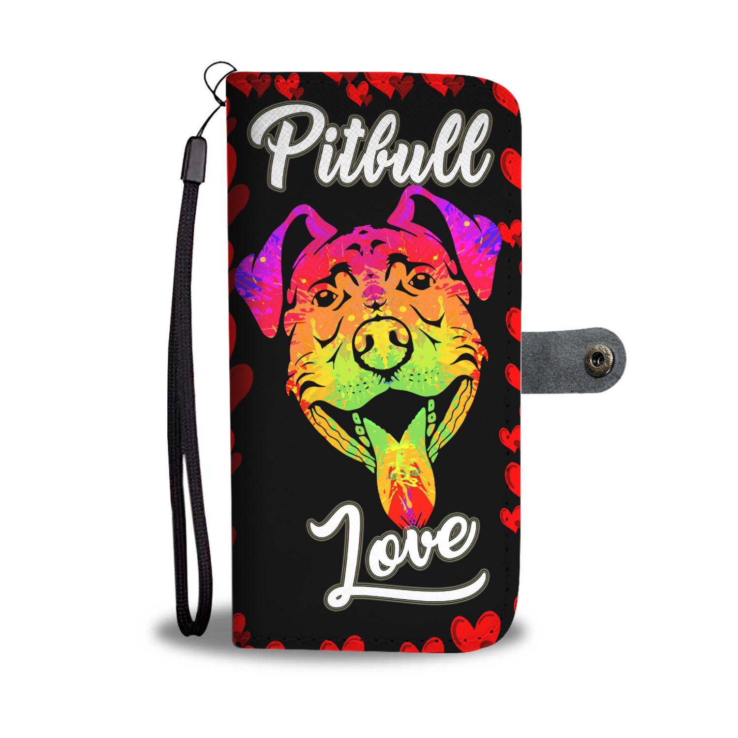 Love my Pitbull Wallet Phone Case