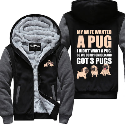 3 PUGS Jacket