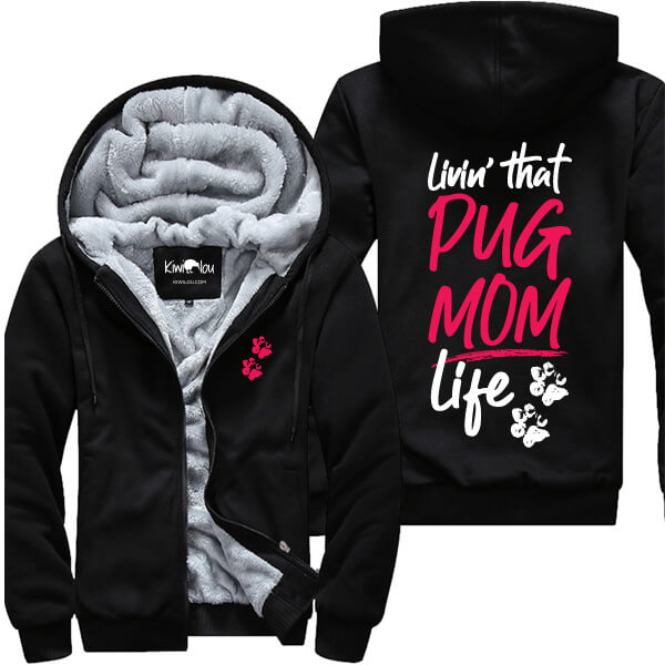 Livin' That Pug Mom Life Jacket