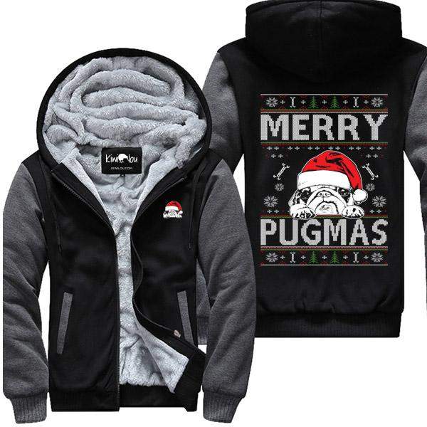 Merry Pugmas - Christmas Pug Jacket