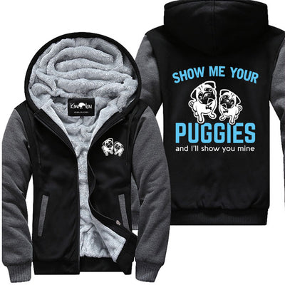 Show Me Your Puggies - Pug Jacket