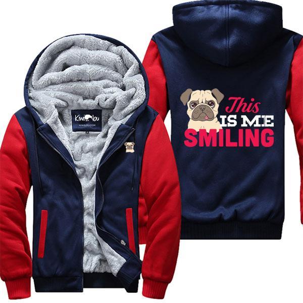 This Is Me Smiling - Pug Jacket
