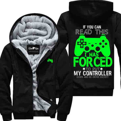 I Was Forced to Enter Society Gamer Jacket