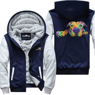 Abstract Pitbull Jacket