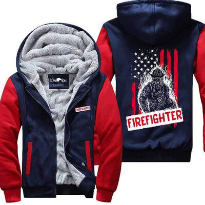 Firefighter - Flag Jacket