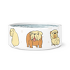 Bulldog Doodle Dog Bowl