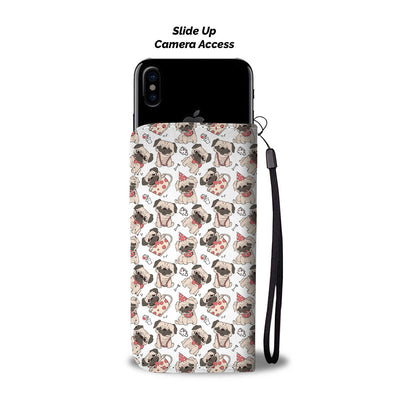 Fashion Pug Wallet Phone Case
