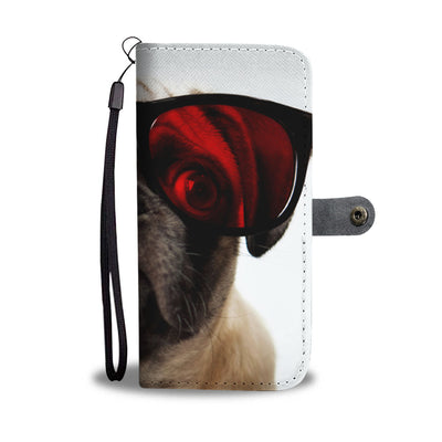 Silly Pug Wallet Phone Case
