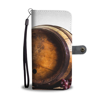 Wine Barrel Wallet Phone Case