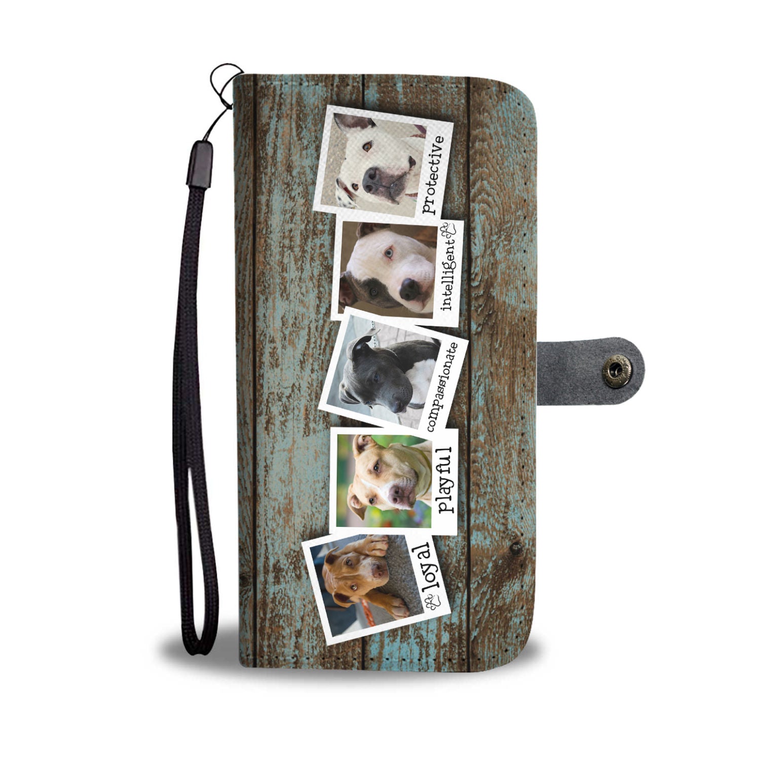 Pit Collage Wallet Phone Case