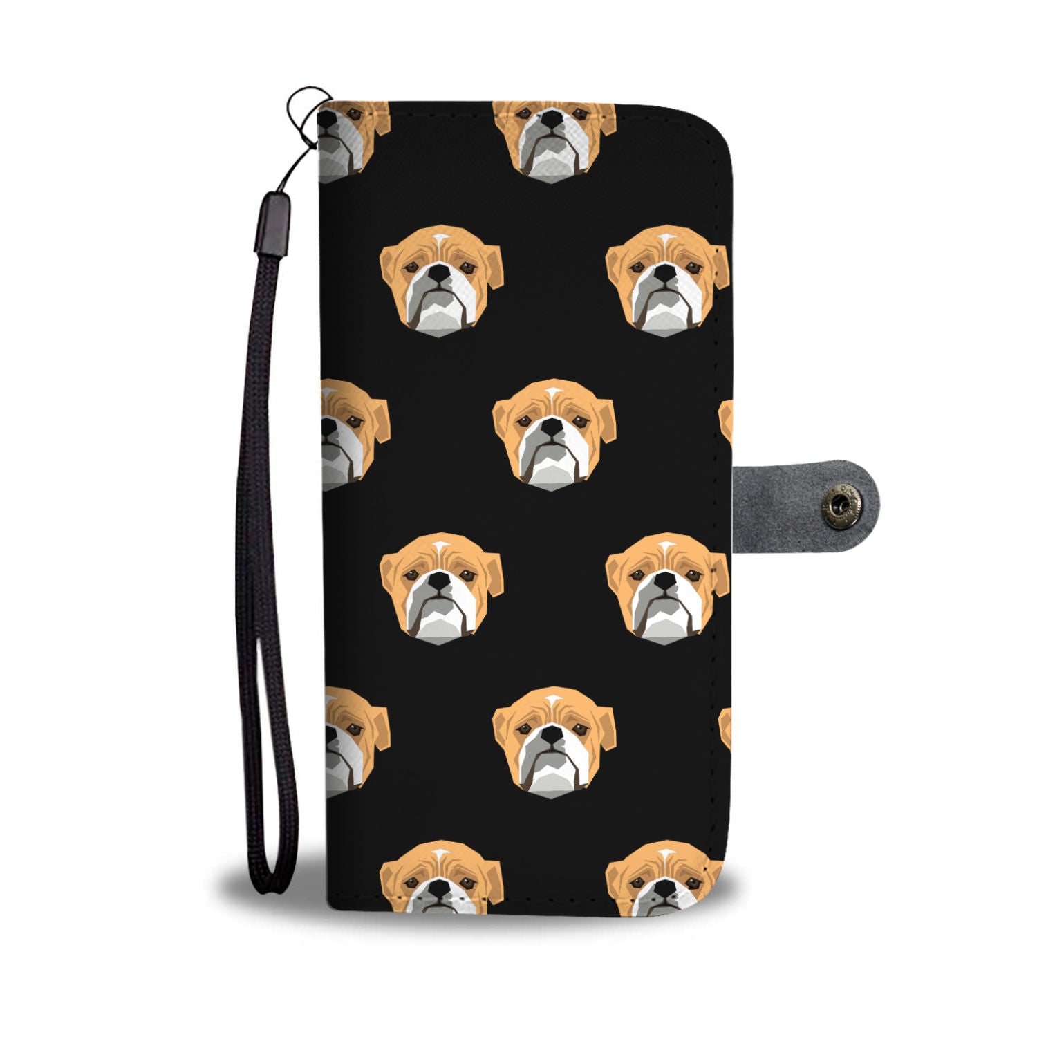 Bulldog Wallet Phone Case