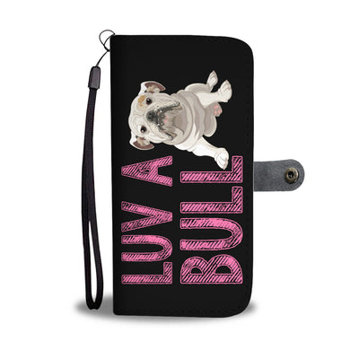 Luv A Bull Wallet Phone Case - bulldog bestseller