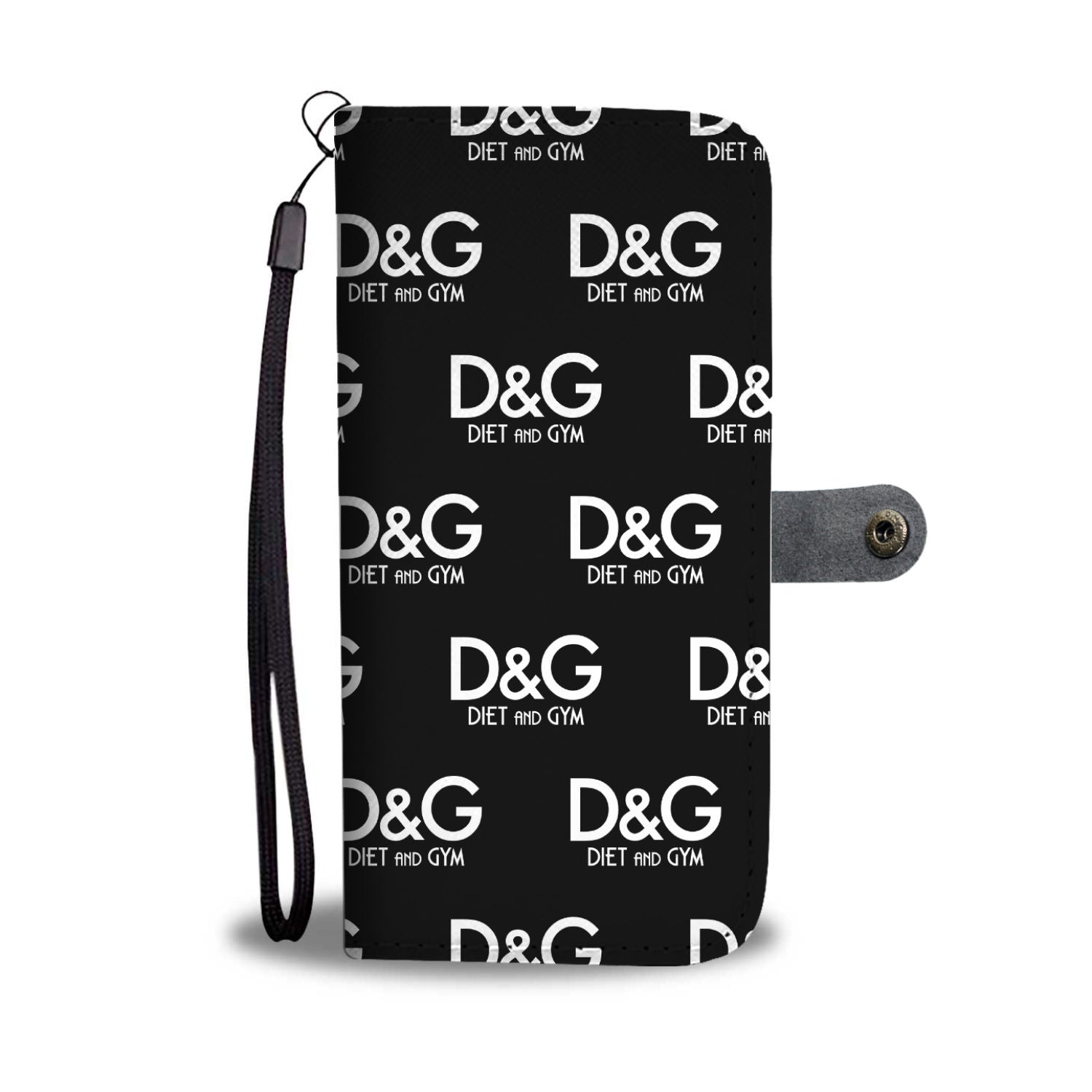 Diet and Gym Wallet Phone Case