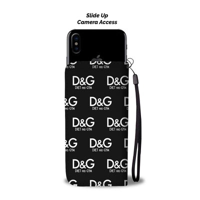 Diet and Gym Wallet Phone Case
