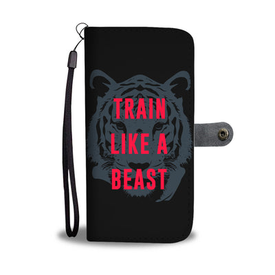Train Like A Beast Wallet Phone Case