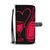Hearts and Wine Wallet Phone Case