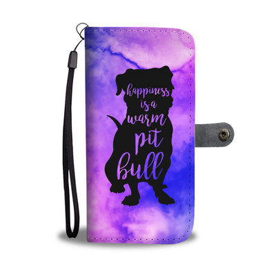 Happiness Is A Warm Pit Wallet Phone Case