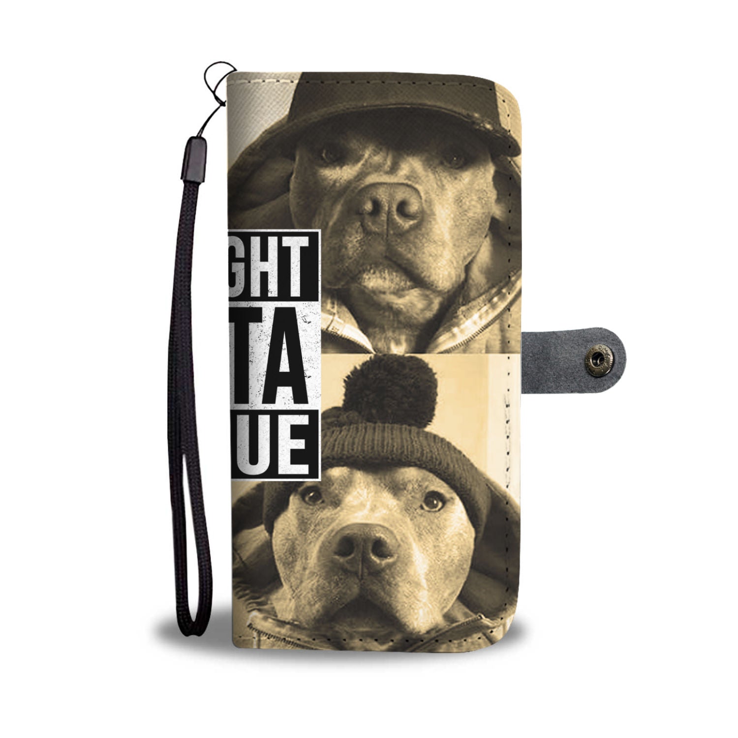 Straight Outta Rescue Wallet Phone Case