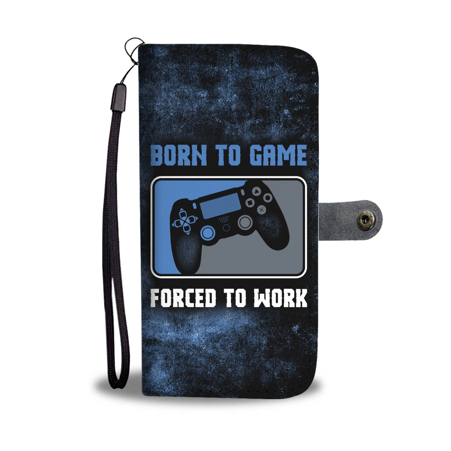 Born To Game Wallet Phone Case
