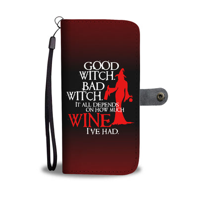 Good Witch Bad Witch Wallet Phone Case