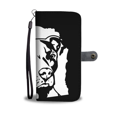 Wisconsin Pit Bull Wallet Phone Case