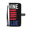 Red Wine And Blue Wallet Phone Case