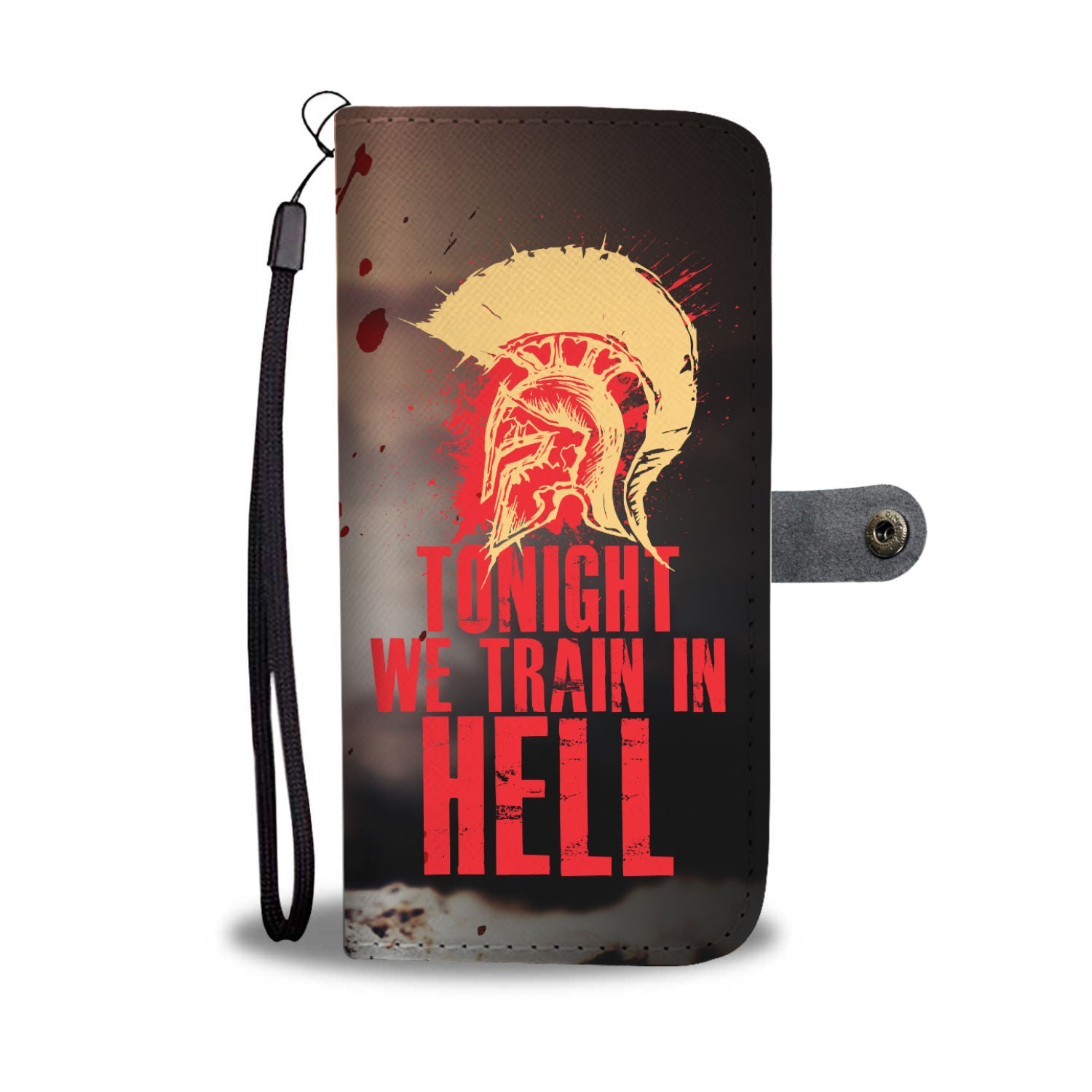 Train In Hell Wallet Phone Case