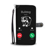 Incoming Bulldog Call Wallet Phone Case