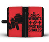 Sex Weights Protein Shakes Wallet Phone Case