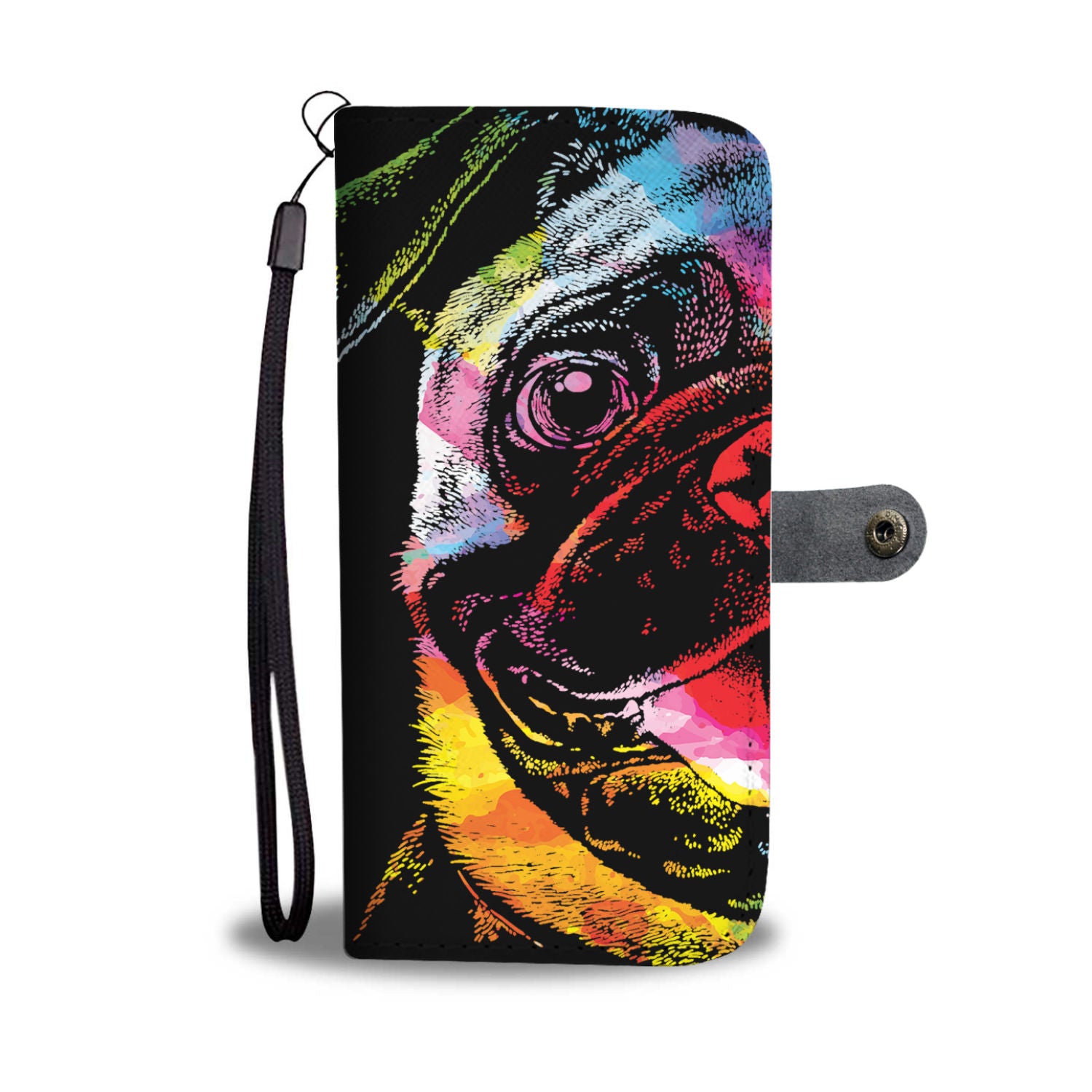 Pug Mom Wallet Phone Case