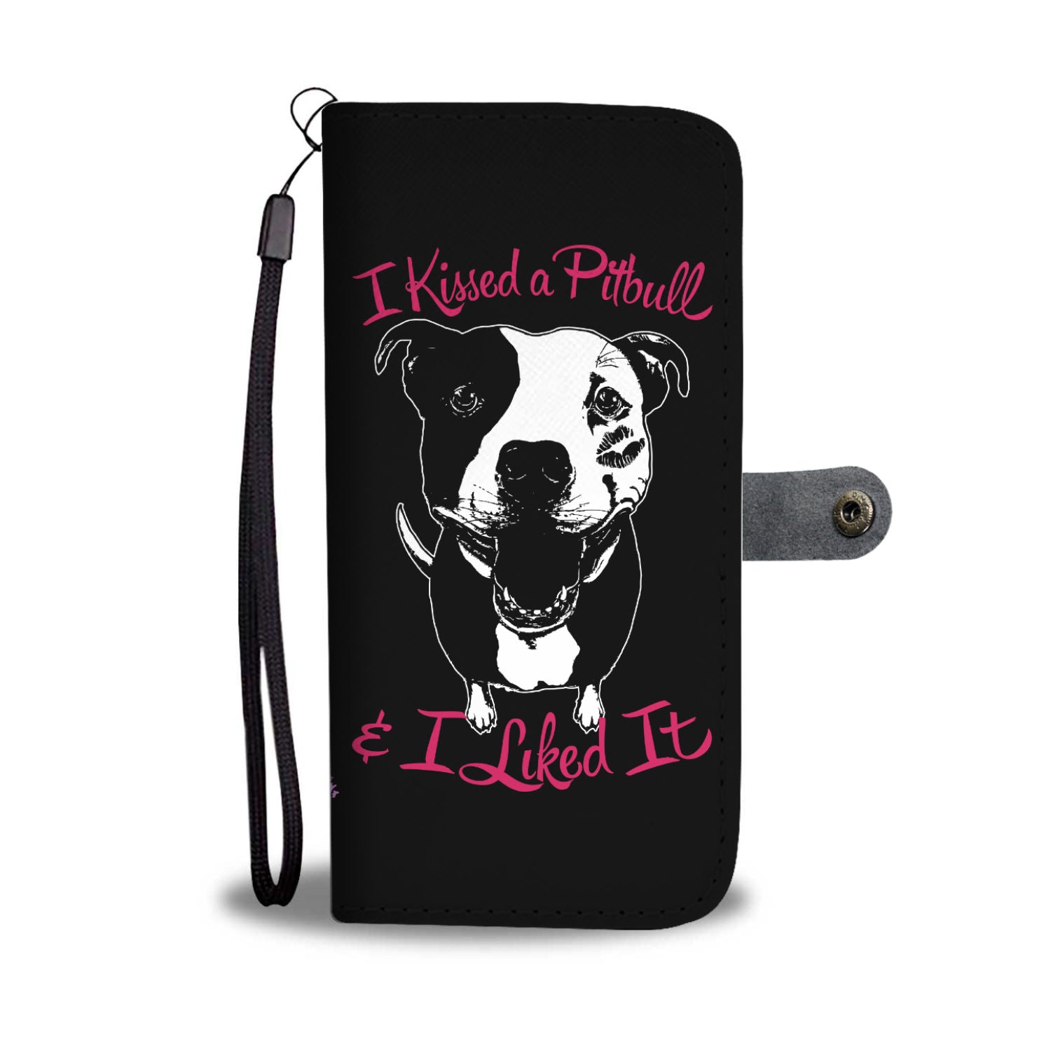 I Kissed A Pit Wallet Phone Case