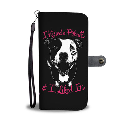 I Kissed A Pit Wallet Phone Case