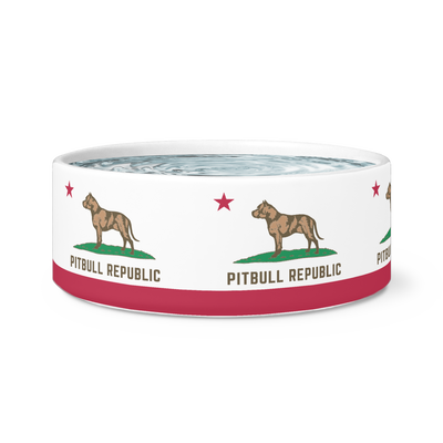 Pitbull Republic Dog Bowl