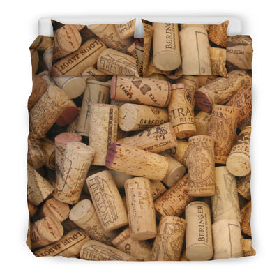 Wine Corks Bedding Set