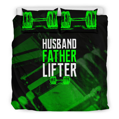 Husband Father Lifter Bedding Set