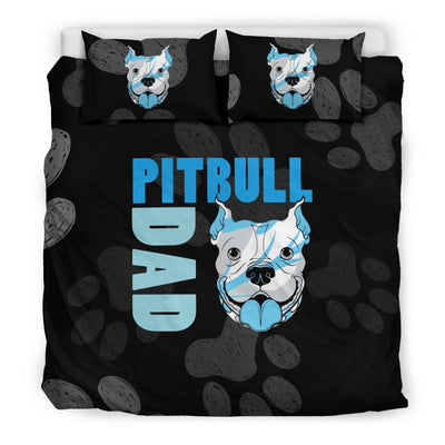 Pitbull Dad Bedding Set
