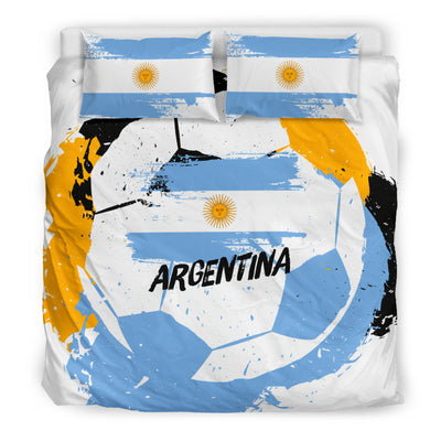 Argentina Soccer Bedding Set