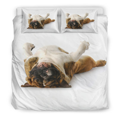 Sleepy Bulldog Bedding Set