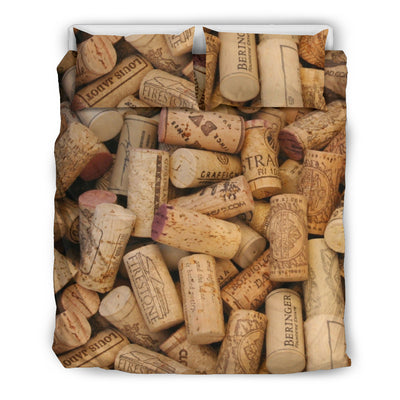 Wine Corks Bedding Set