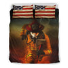 American Firefighter Bedding Sheet - firefighter bestseller