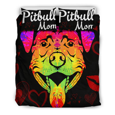 Pitbull Mom Bedding Sheet