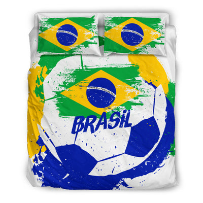 Brasil Soccer Bedding Set