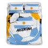 Argentina Soccer Bedding Set