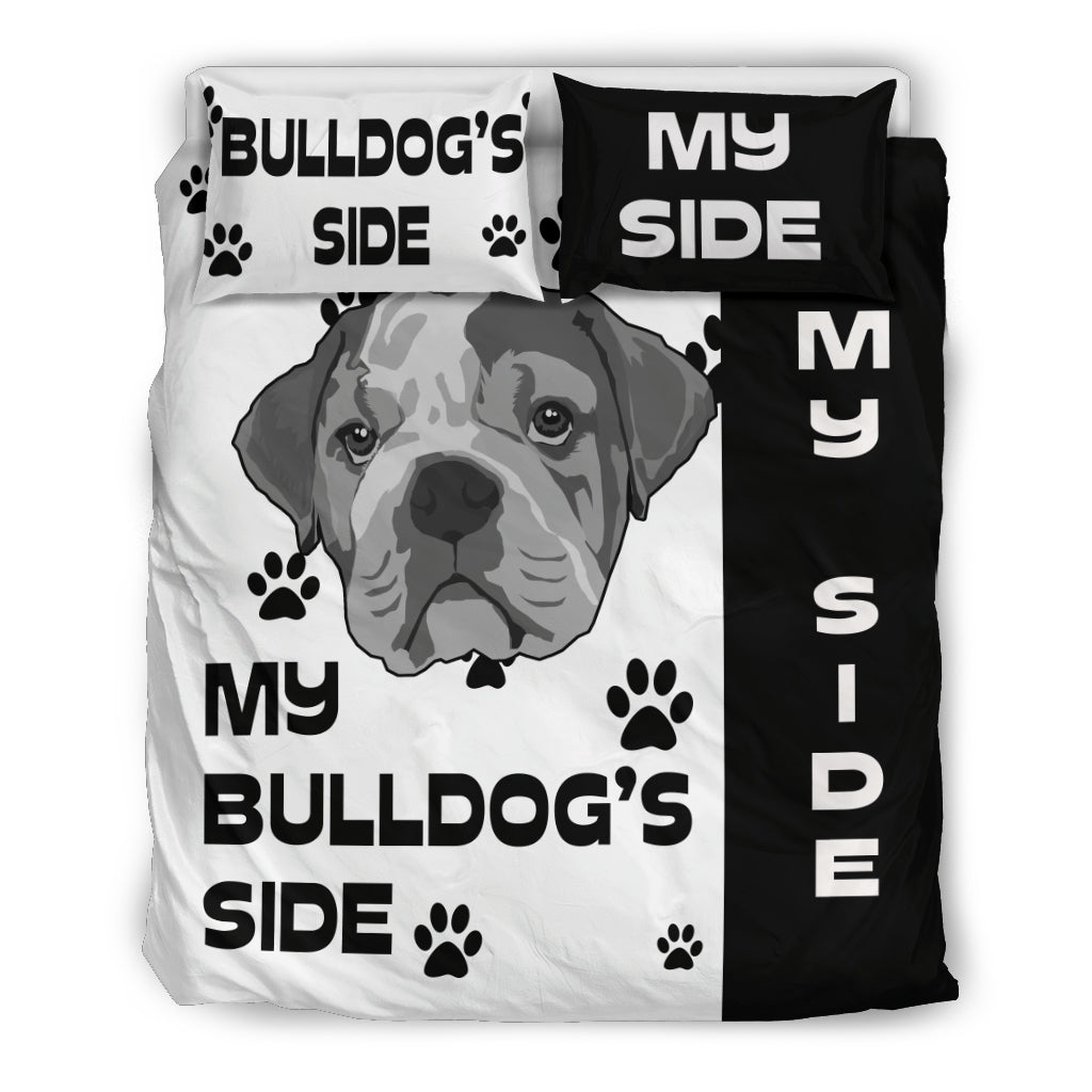 My Bulldog's Side Bedding Set