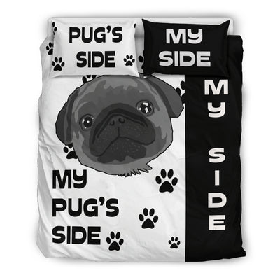 My Pug's Side Bedding Set