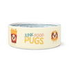 Junk Food Pugs Dog Bowl