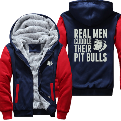 Real Men Cuddle Their Pitbulls - Jacket