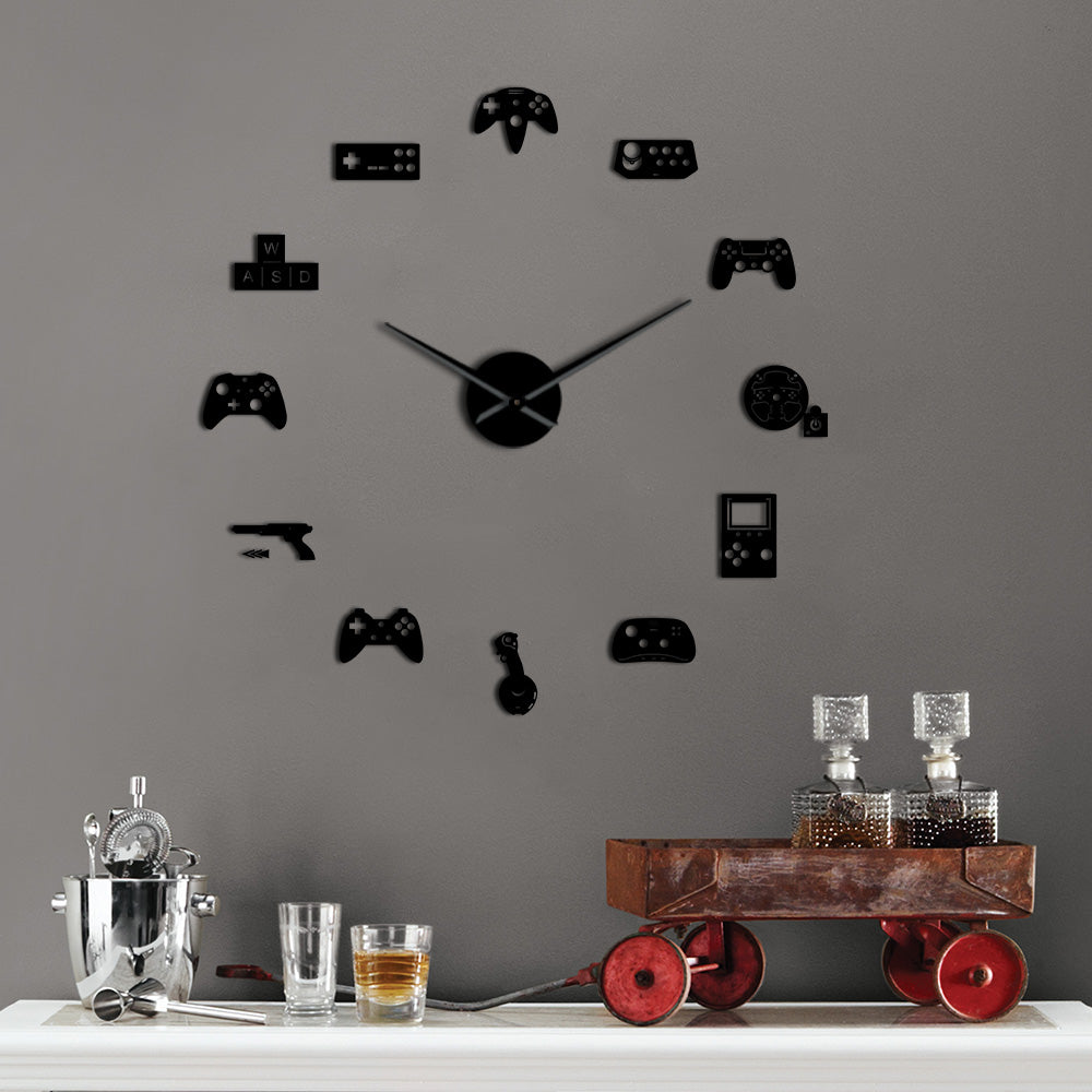 Gaming Giant Wall Clock